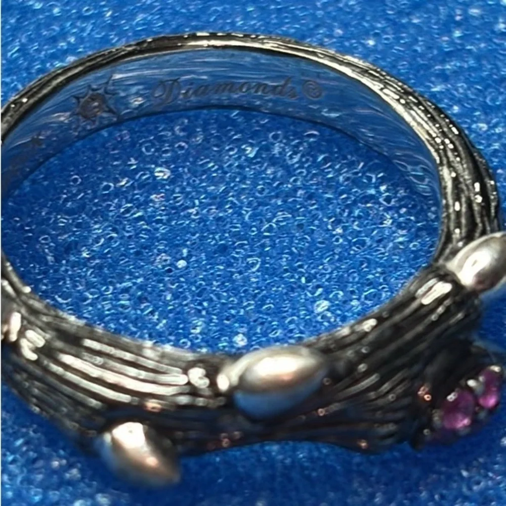 STEPHEN DWECK DIAMONDS Sterling Silver Branch Ring Size 7